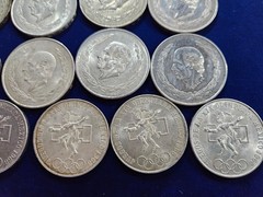 🌟 Mexico Silver Mexican Mint Coin Lot 5,10,25 Pesos 13.64 oz ASW *UNDER MELT*