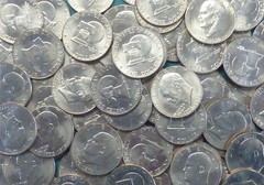 1976 P Bicentennial “Ike Silver Dollar” – 💥BLOWOUT SALE💥- Lot of 10 Coins