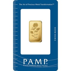 10 gram Gold Bar – PAMP Suisse – Rosa – 999.9 Fine in Sealed Assay