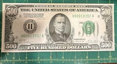 Reproduction 1928 Federal Reserve Note Set $5 -$10,000 Complete Set 9 Notes