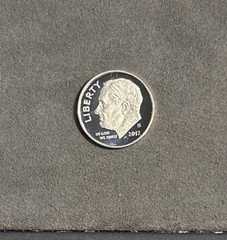 2012 S 10C SILVER PROOF ROOSEVELT DIME – 90% SILVER 0.900 .900 .9 FINE