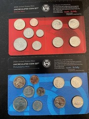 2026 Uncirculated Coin Set~ DUAL DATE CENT ~ Out Of Box But Complete