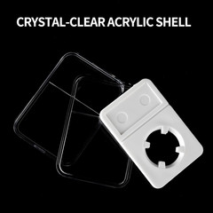 10-Pack 33Mm Coin Slab Display Holder, Clear Acrylic Storage Case for U.S. 1 Oz