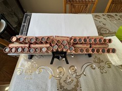 Rolls of Un-Searced Wheat Cent Pennies Earlier Years from 1909-1945 Lower Mtgs