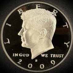 2009-S GEM PROOF Kennedy Half Dollar Clad 50C DEEP ULTRA CAMEO