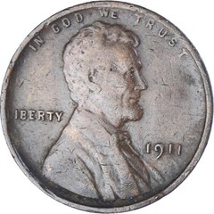 [#1183278] Coin, United States, Lincoln Cent, Cent, 1911, U.S. Mint, Philadelphi