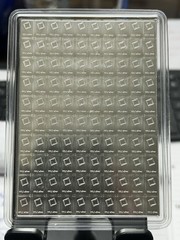 100 gram Silver Bar – Valcambi 100×1 Gram Silver CombiBar w/o Assay Card