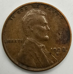1938 S Lincoln Wheat Cent VF/XF You Grade It! EF Penny Free Ship!