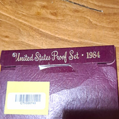 United States Proof Set 1984-S Proof San Francisco Mint Copper w/ Packaging