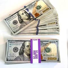 Lot 20x One Hundred ($2000) Dollar Bills Real U.S. Money from Pack. Normal Cash