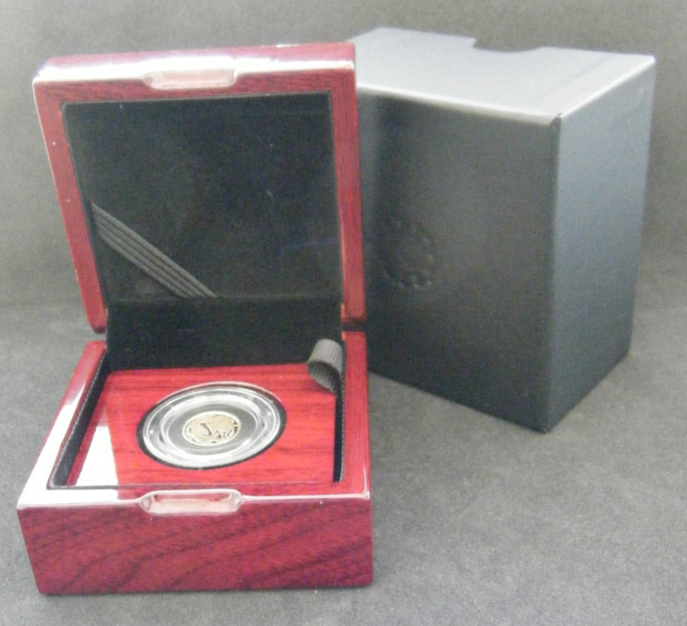 2012 Royal Mint Gold Proof Diamond Jubilee Quarter Sovereign – with Box