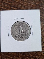 WASHINGTON QUARTER 90% SILVER Content 1945 FREE SHIPPING # 474