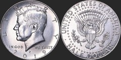 2019-P Kennedy Half Dollar NIFC CN-Clad BU from Bank Rolls 1 coin