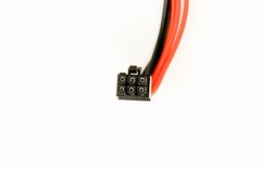 8 pack 6 pin PCI to 6+2 pin male to male PCI cable 24 inch length 16 AWG UL 1007