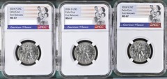 2024 P D S Celia Cruz Quarter NGC MS 67 First Releases 3 Coin Set