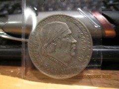 1947 Mexico 1 Peso Mint State +++++