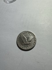 1926 S Standing Liberty Quarter – Fine – 90% Silver 25 Cents – Scarce Date