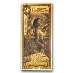 50 Arizona Goldback – Aurum Gold Foil Note (24k)
