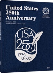 Official Whitman® Coin Folder – United States 250th Anniversary: 2026