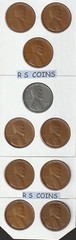 1940s 1941s 1942s 1943s 1944s 1945s 1946s 1947s 1948s 1949s 1c SET from RS COINS