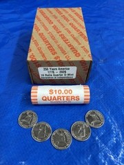 10 Roll set- Mint 2026 Declaration of Independence Quarters Denver-Free Shipping
