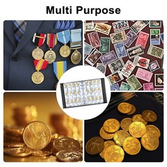 Coin Storage Book Collection, 480 Pockets Album Folder Holder for Penny Quarters