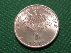1971 Viet Nam Coin 1 Dong “Rice Plant” Viet Nam War Era sweet coin ebayship