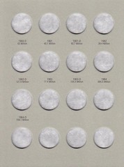 H E HARRIS 2689 Coin Folder Washington Quarter #2 1948-1964 Album / Book 25 cent