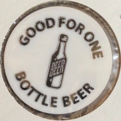 Hastings, PA Cambrian Hills Golf Course c1970’s Plastic “Bottle Beer” Token