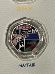 2026 Solomon Islands Monopoly Legends of the Board 6 x 9g Silver Plated Coin Set