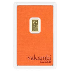 .5 gram Gold Bar – Valcambi Suisse – 999.9 Fine in Assay