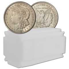 1921 US Morgan Silver Dollar – Roll of 20 coins – VG