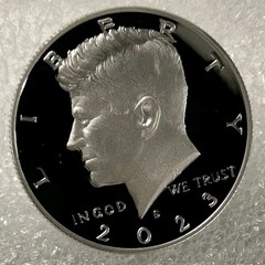 2023 S Silver Proof Kennedy Half Dollar 50C UCam