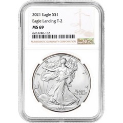 2021 American Silver Eagle Type 2 – NGC MS69