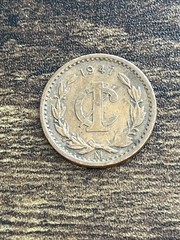 1947 Mexico Mexican 1 One Centavo Rare Beautiful Actual Coin TC1927*