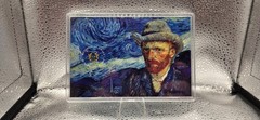 2026 Starry Night 5g .999 Silver Art Note Ghana LE 2000 Van Gogh