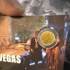 Karatsbars Gold Bullion 0.4g 999.9 Notre-Dame de Paris Las Vegas Bar & Round