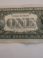 1776 Independence year Note $1 One Dollar Bill Fancy Serial Number