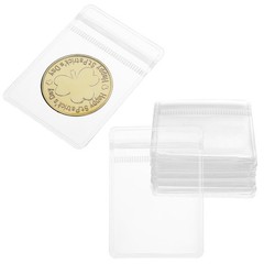 60PCS Coin Sleeves for All Coins, Single Coin Collection Holders Individual P…