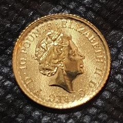 2023 Britannia Gold Coin 999 Fine King Charles III Bullion 1/10th oz