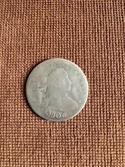 1806 Draped Bust Silver Quarter 25C