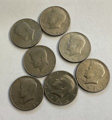 1971-1998 50C Proof Kennedy Half Dollars