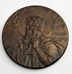 San Paolo Institute of Torin Fourth Centenary 1963 Bronze Medal