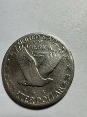 1926 S Standing Liberty Quarter – Fine – 90% Silver 25 Cents – Scarce Date