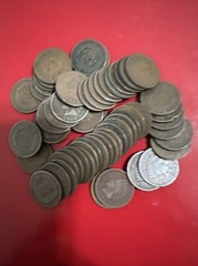 1900-1909 Indian Head Penny Lot Of 60 Coins
