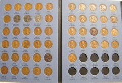 Complete Lincoln Wheat Penny Cent Collection Whitman Album 1941 – 1958 PDS Set S
