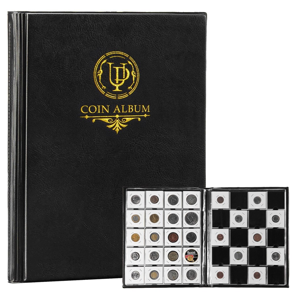 200 Pockets Collecting Album for Coin Flip – Classic Large Capacity Collectio…