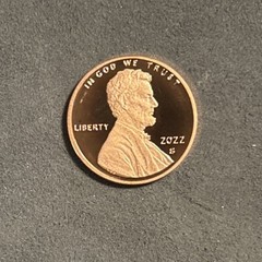 2022 S Lincoln Shield Cent PROOF from US proof mint set