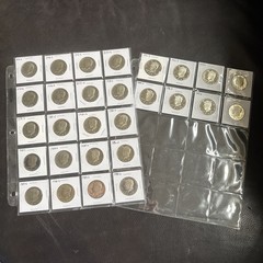 1971-S -1998S Kennedy Proof Half Dollars From Mint Sets. 28 Proof Coins!