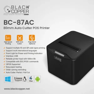 Black Copper BC-87Ac Thermal Receipt Printer